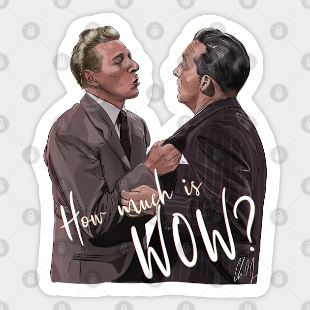 White Christmas: WOW Sticker by 51Deesigns